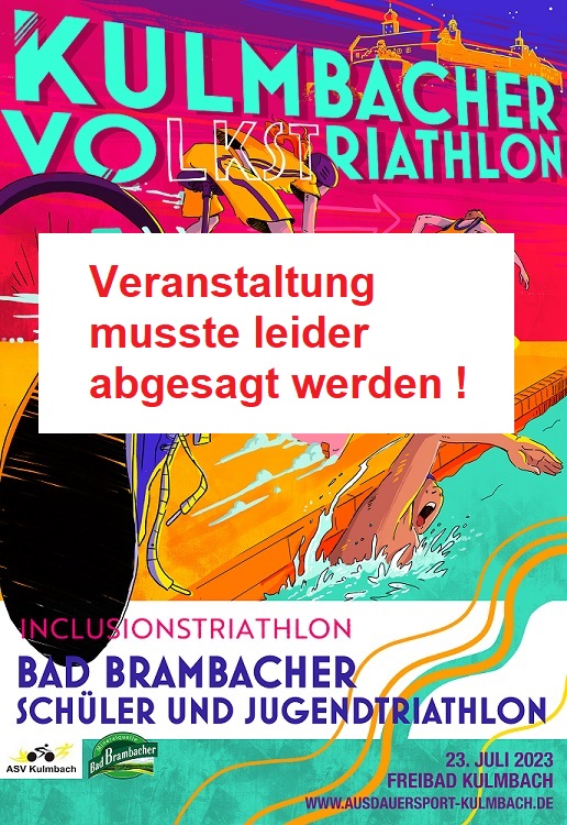 Triathlon Handzettel